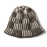 Sombrero de cubo de cachemir puro para mujeres y hombres de cachemira de invierno