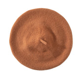 100% Cashmere Classic French Beret Hut Casual Cap für Frauen