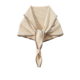 Bufanda triangular de punto 100% cachemira Chal pequeño en contraste