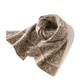 Mantón de bufanda jacquard de cachemira 100 % con bloques de color