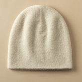 Bonnet souple unisexe 100 % pur cachemire, bonnet luxueux en tricot.