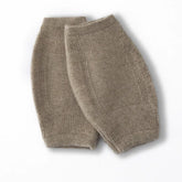 Verdickte gestrickte Gelenkschützer. Knielinge aus 100 % Kaschmir