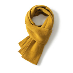 Classic Knit Soft 100% Cashmere Scarf Lightweight Wrap Scarf