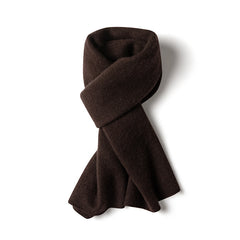 Classic Knit Soft 100% Cashmere Scarf Lightweight Wrap Scarf