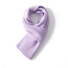 Classic Knit Soft 100% Cashmere Scarf Lightweight Wrap Scarf