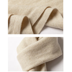 Classic Knit Soft 100% Cashmere Scarf Lightweight Wrap Scarf