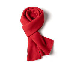 Classic Knit Soft 100% Cashmere Scarf Lightweight Wrap Scarf