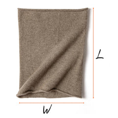 100% Cashmere Neck Warmer Ski Lightweight Neck Gaiter