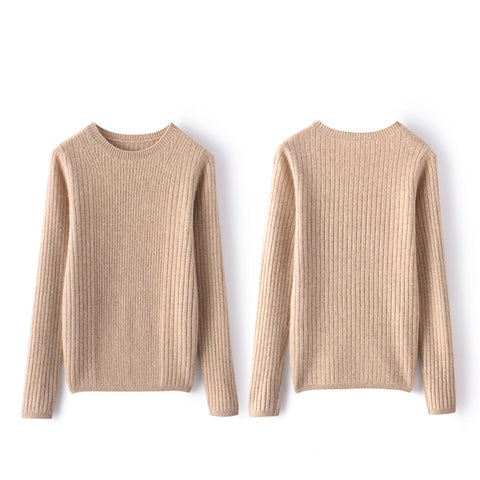 Women's Cashmere Sweater Mock neck Long Sleeve Soft Warm Cashmere Sweater