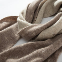 100% Cashmere Scarf Lightweight Luxury Christmas