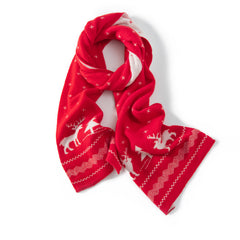 100% Cashmere Scarf Lightweight Luxury Christmas