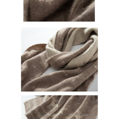 100% Cashmere Scarf Lightweight Luxury Christmas