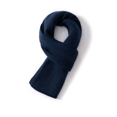 Classic Knit Soft 100% Cashmere Scarf Lightweight Wrap Scarf