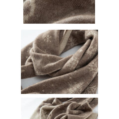 100% Cashmere Scarf Lightweight Christmas Cashmere