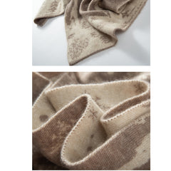 100% Cashmere Scarf Lightweight Christmas Cashmere