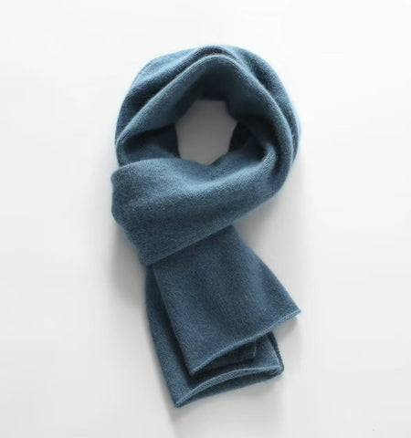 Classic Knit Soft 100% Cashmere Scarf Luxury Lightweight Wrap Scarf Unisex