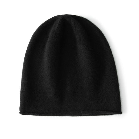 100% Cashmere Beanie Hat Winter Soft Warm Skull Beanies Cap Unisex