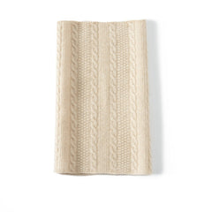 Luxurious 100% Cashmere Cable-Knit Infinity Neck Warmer