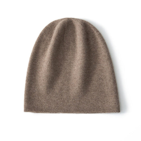 100% Cashmere Beanie Hat Winter Soft Warm Skull Beanies Cap Unisex