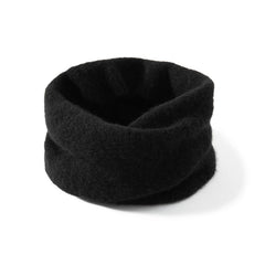 Feminine Breathable 100% Cashmere Lace-Knit Neck Warmer
