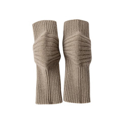 100% Cashmere Knee Brace Support Leg Warmers for Cycling & Skiing