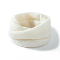 Women's Neck Ring Soft Warm Knitted Cashmere Accessories Scarf