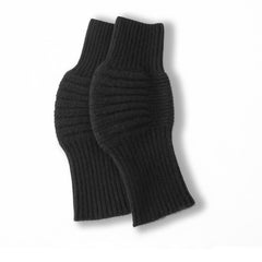100% Cashmere Knee Brace Support Leg Warmers for Cycling & Skiing