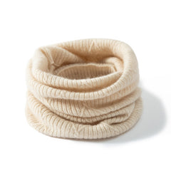 Women's Neck Ring Soft Warm Knitted Cashmere Accessories Scarf