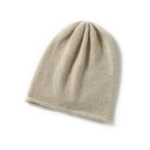 100% Pure Cashmere Unisex Slouchy Outdoor Casual Keep Warm  Beanie