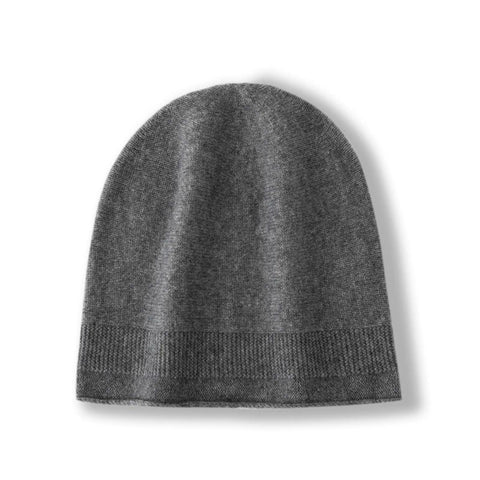Classic Soft Knit Winter Skull Cap 100% Cashmere Beanie Hat