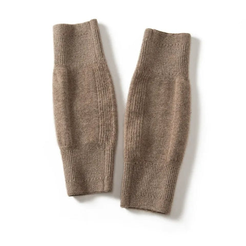 100% Cashmere Knee Warmers Soft Knit Knee Protectors for Winter
