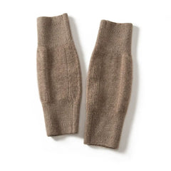 100% Cashmere Knee Warmers Soft Knit Knee Protectors for Winter