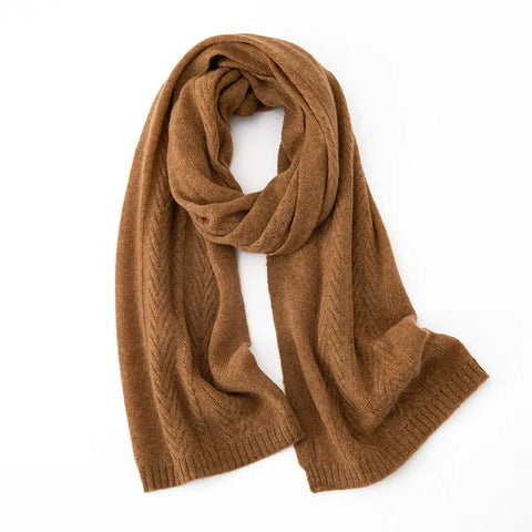 100% Cashmere Knit Warm Long Pashmina Big Scarves Wrap Shawl
