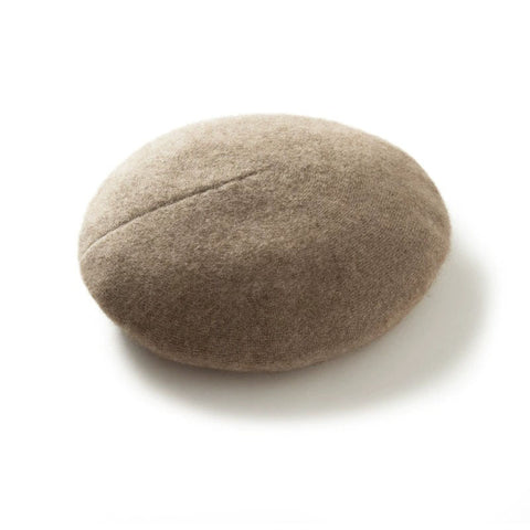 Soft French Style Winter Cap 100% Cashmere Beret Hat for Women
