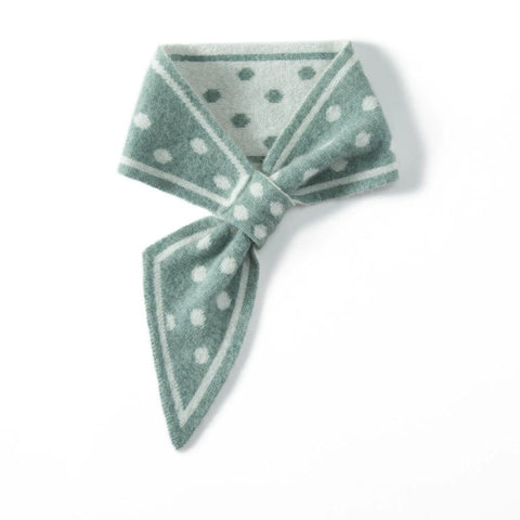GUARIO DE CANTA PURO PURO CASHMERE CORTA DECORACIÓN CELLA POLKA POLKA BOWF BANCA