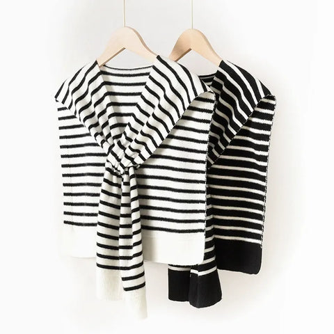 Collar Cape Strip -Socho Showly Shoulder Top -Tope Wrap Unisex