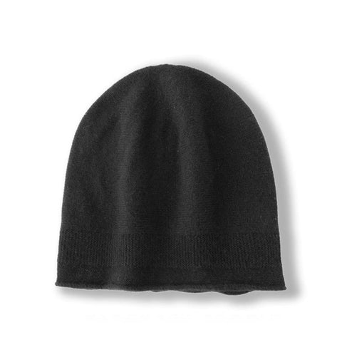 Classic Soft Knit Winter Skull Cap 100% Cashmere Beanie Hat