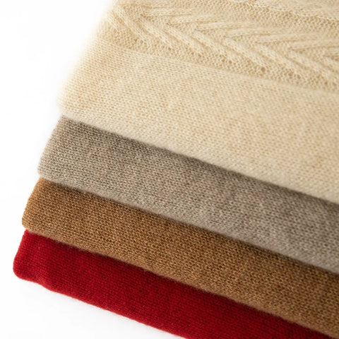 100% Cashmere Knit Warm Long Pashmina Big Scarves Wrap Shawl