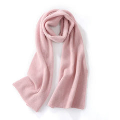 Classic Soft Winter Wrap 100% Cashmere Knit Scarf for Women & Men