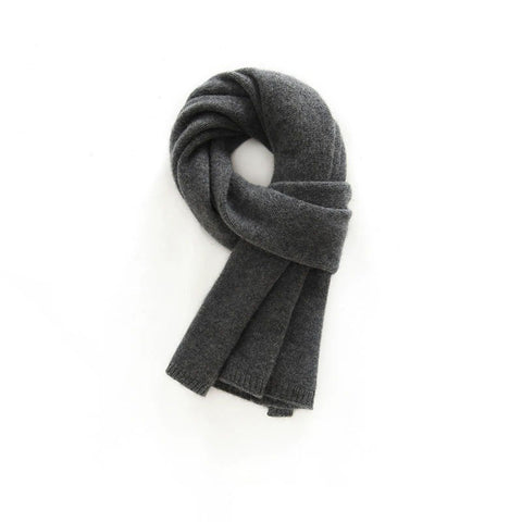 Luxury Soft Knit 100% Cashmere Neck Scarf Unisex Winter Wrap