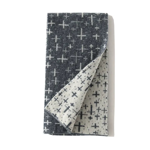 Invierno suave geométrico patrón de cachemira bufandas jacquard unisex