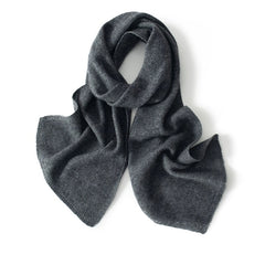 Long Warm Soft 100% Cashmere Long Knit Scarf  Winter Wrap