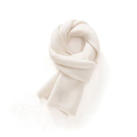Luxury Soft Knit 100% Cashmere Neck Scarf Unisex Winter Wrap