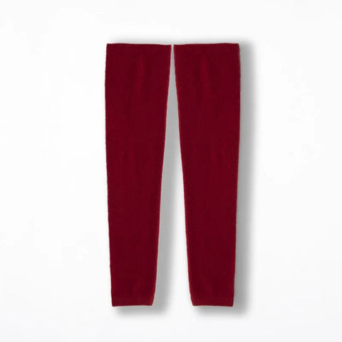 100% Pure Cashmere Knitted Long Knee Warmer Winter Leg & Joint Protection