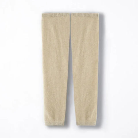 100% Pure Cashmere Knitted Long Knee Warmer Winter Leg & Joint Protection
