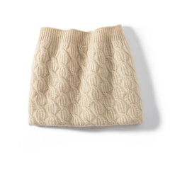 Winter Knitted Snood Cashmere Universal Neck Warmer Scarves