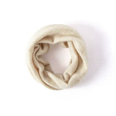 Lightweight Pure Cashmere Neck Warmer Infinity Scarf