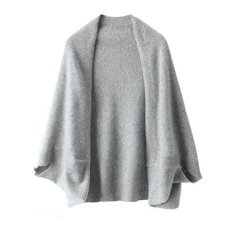 Damas Elegantes Pure Cashmere Skwly Bufla Bufla suelta Wrap
