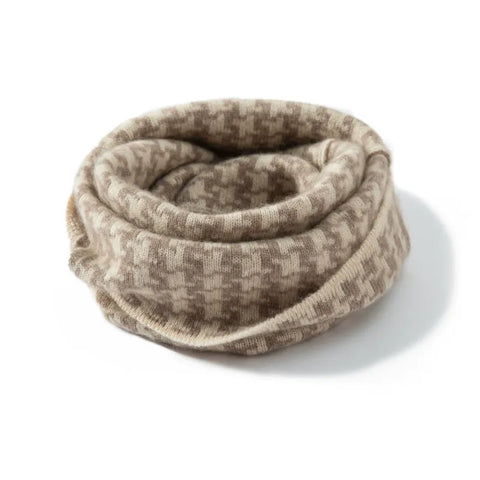 Checkered & Patterned Designs Unisex Cashmere Scarf  Neck Warmer