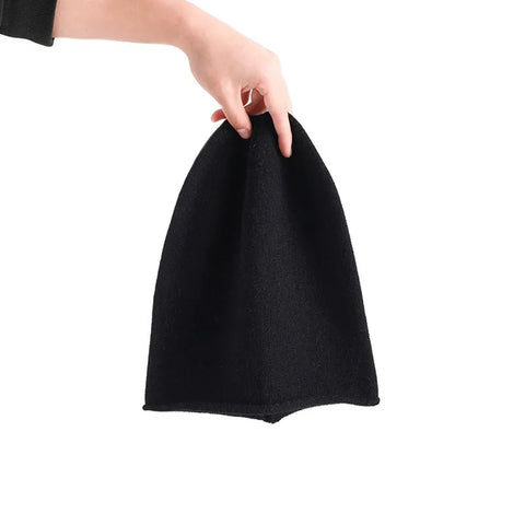 Pure Cashmere Slouchy Soft Warm Knitted Cashmere Beanie Hat Skull Cap